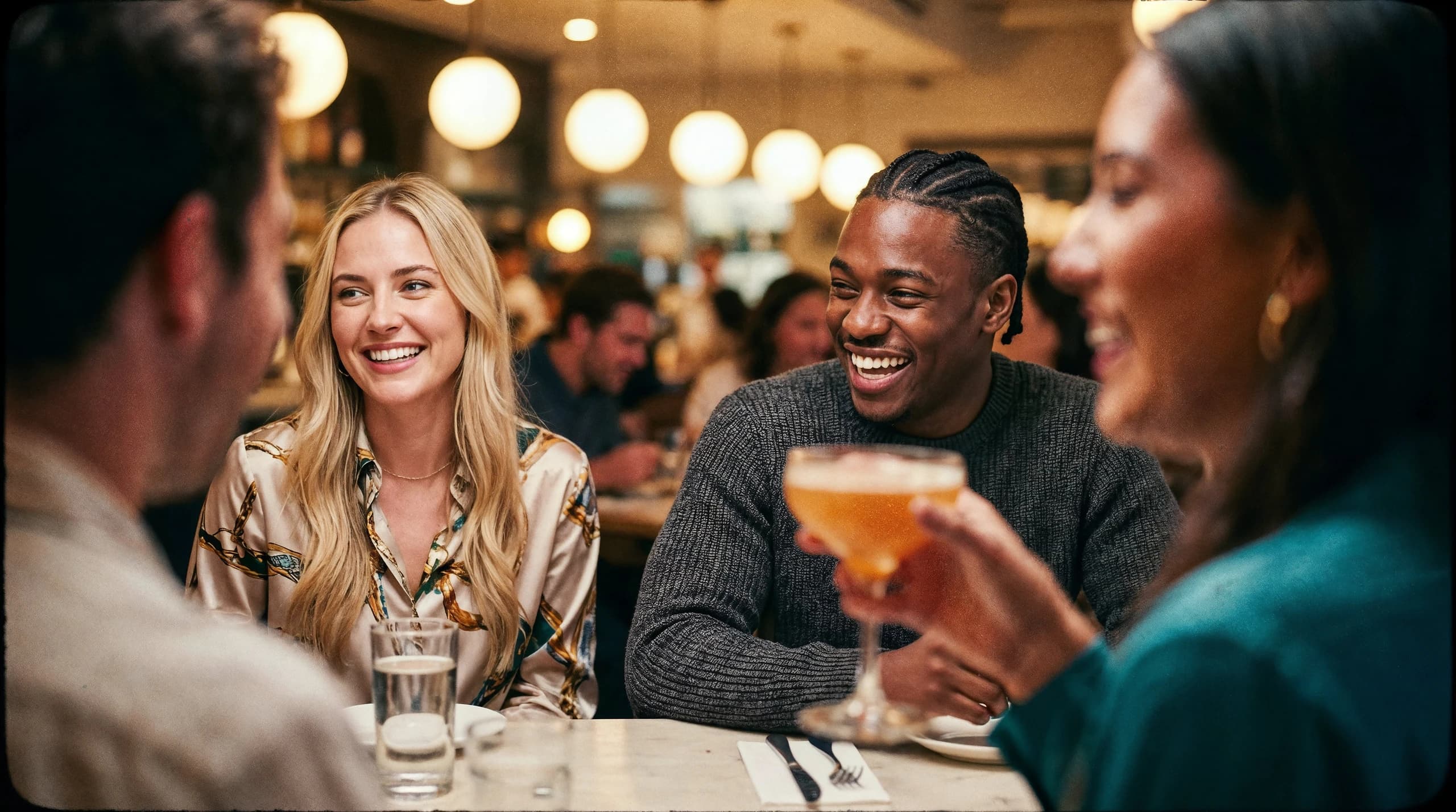 Groupe de femmes autour d'une table Sameone